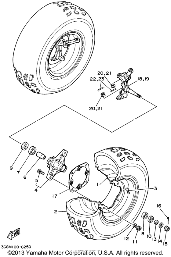 Front wheel