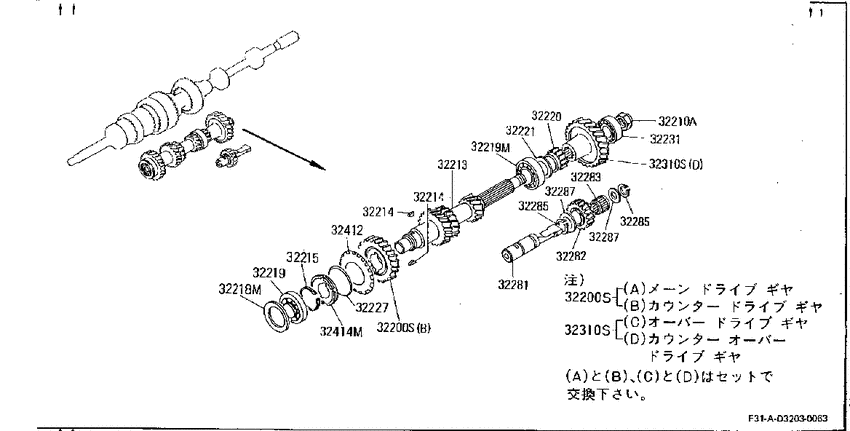 Transmission gear