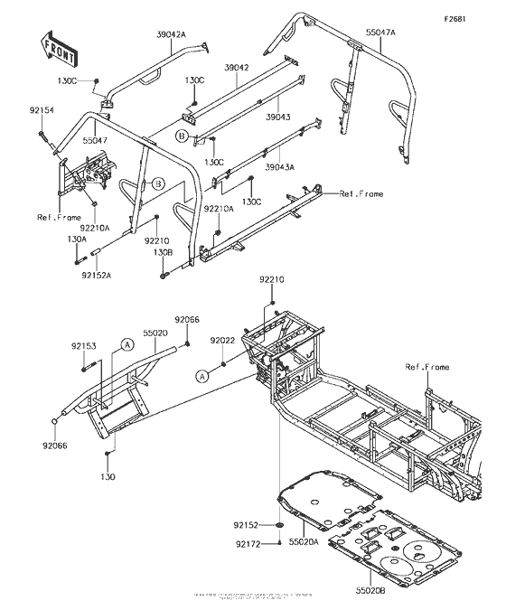Guards/cab Frame