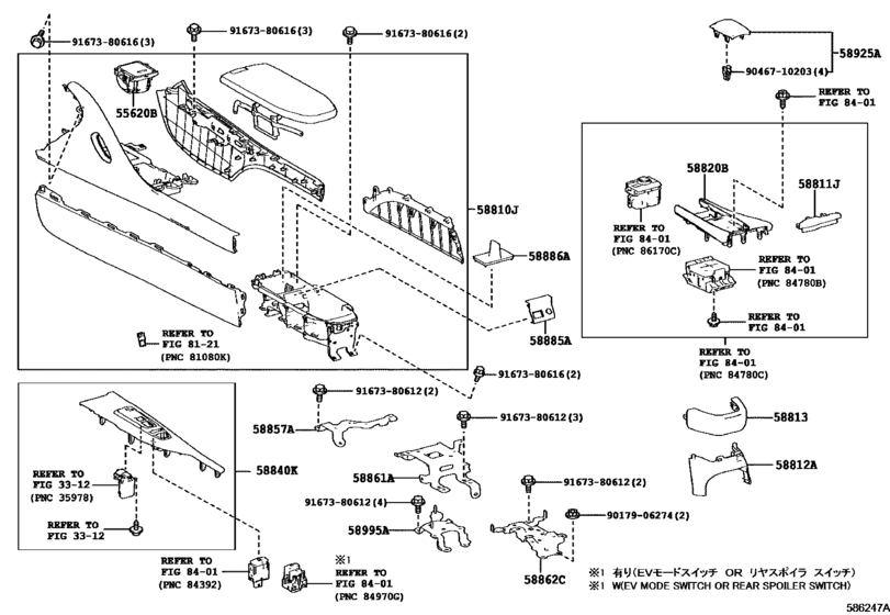 Console Box & Bracket