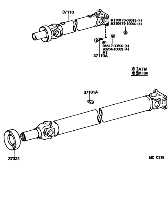Propeller Shaft & Universal Joint