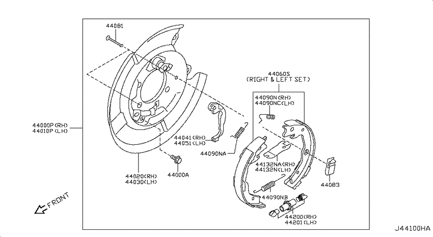 Rear brake