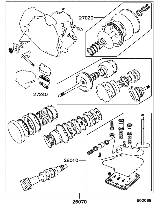 A/t overhaul kit