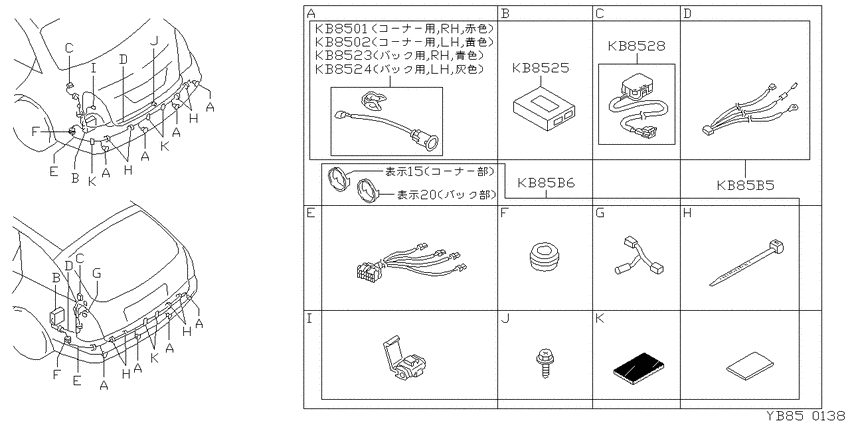corner sensor