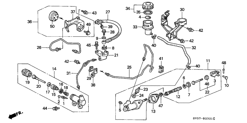 Clutch master cylinder