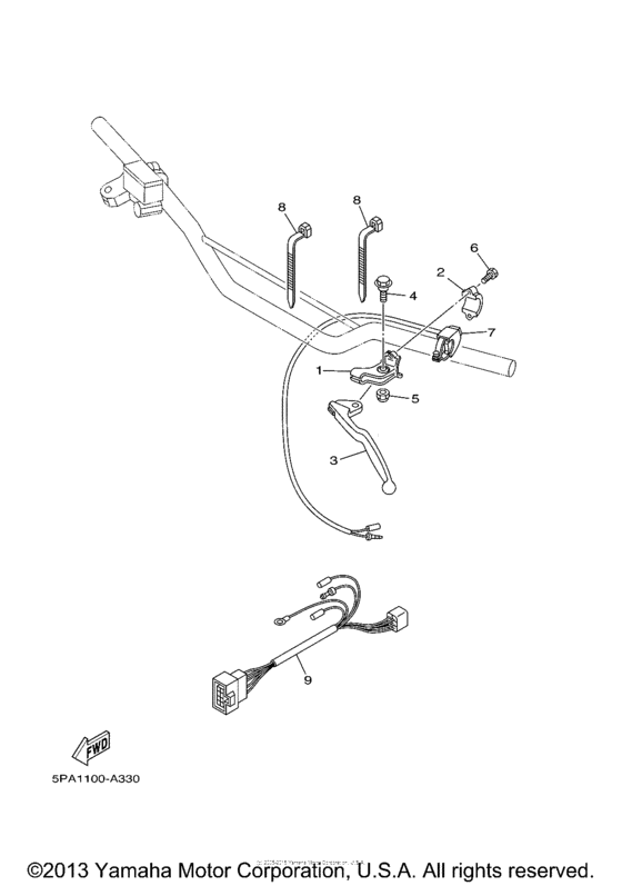 Handle switch & lever
