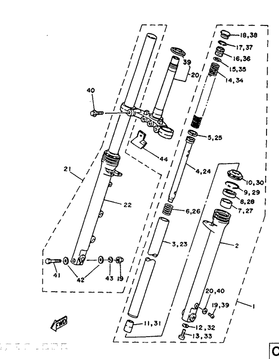 Front fork