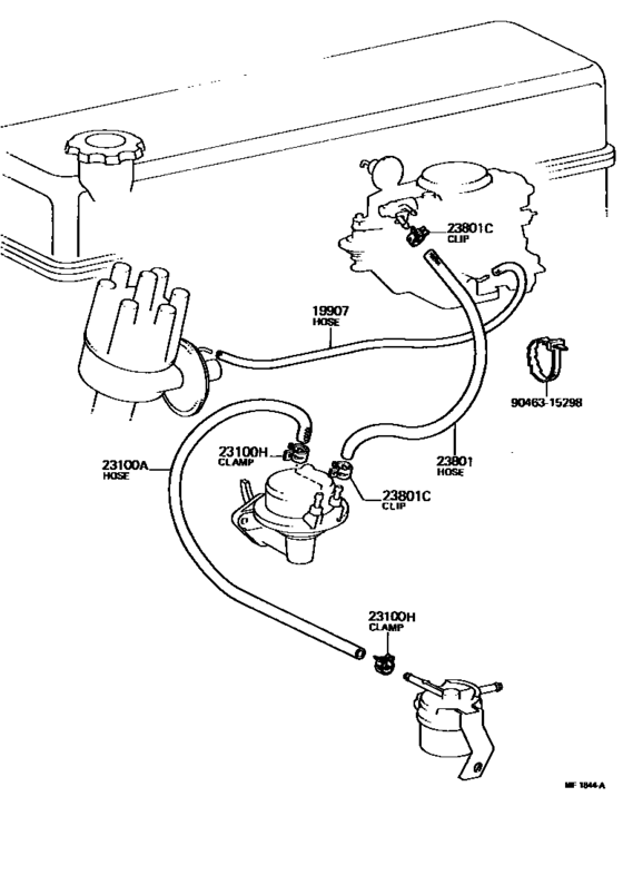 Fuel Pipe & Clamp