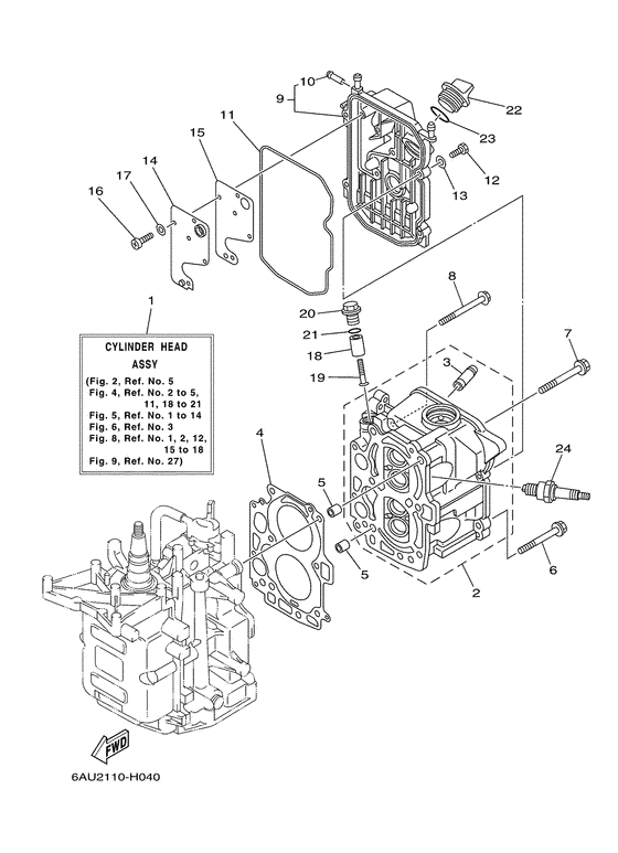 Cylinder & crankcase 2