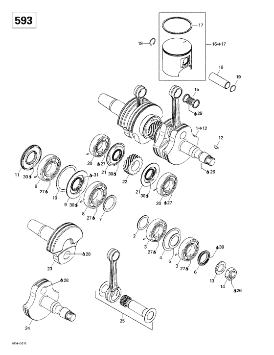 01- crankshaft and pistons
