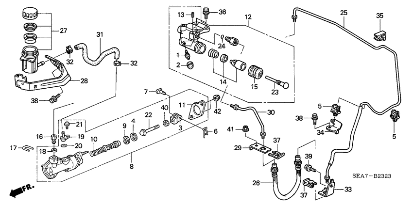 Clutch master cylinder