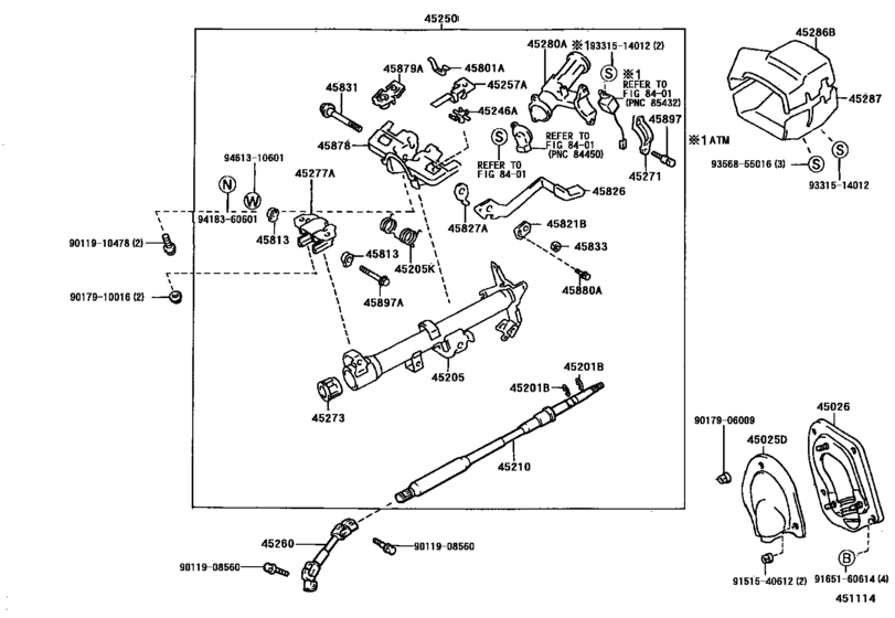 Steering Column & Shaft