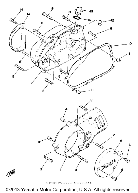 Crankcase cover
