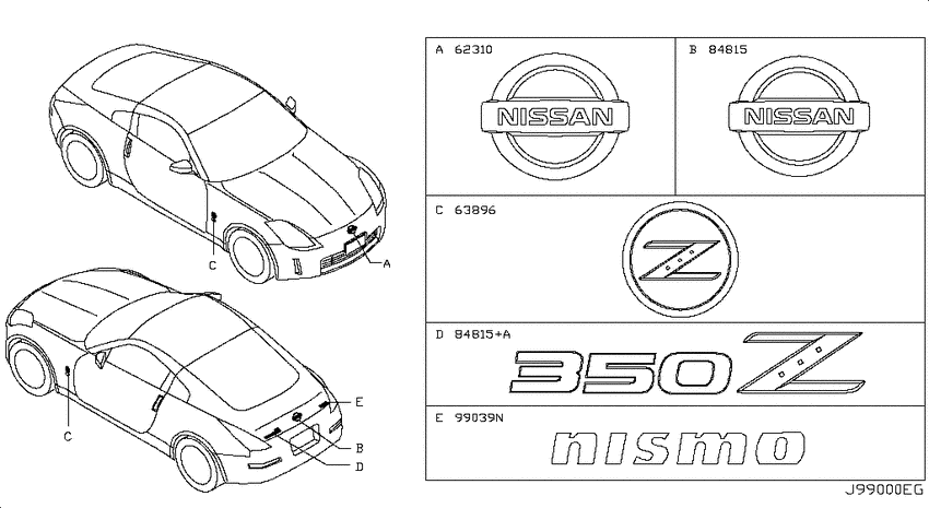 Emblem & name label