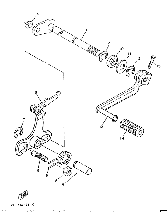 Shift shaft