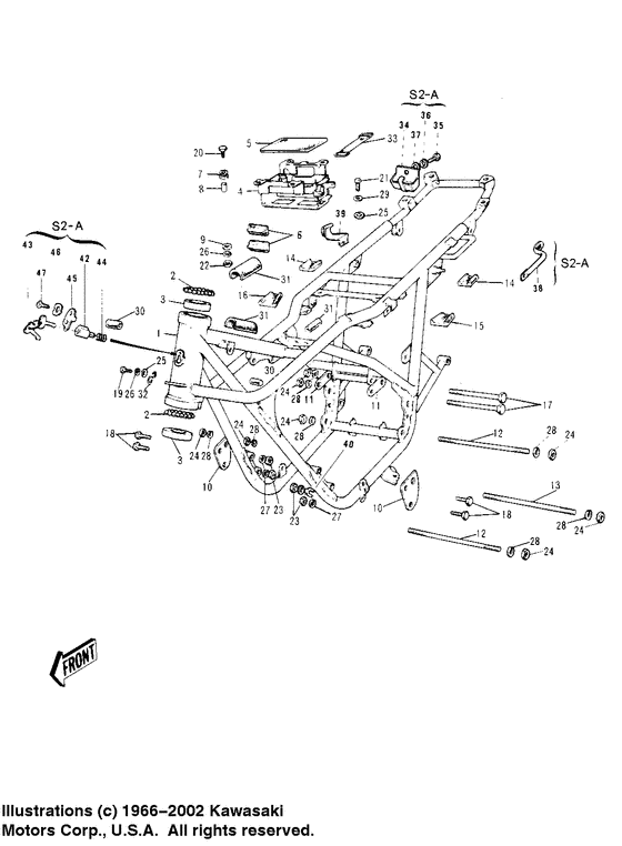 Frame/frame fittings