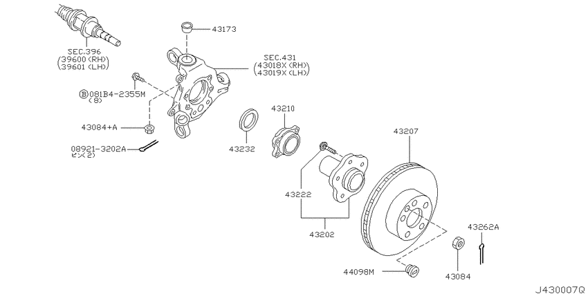 Rear axle