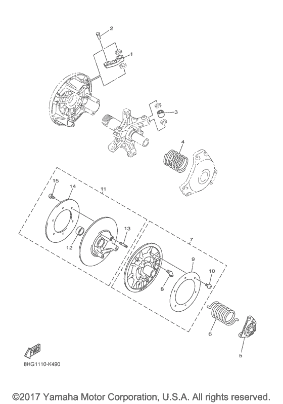 Alternate drive setting 1