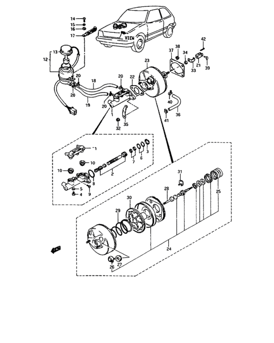 Brake master cylinder