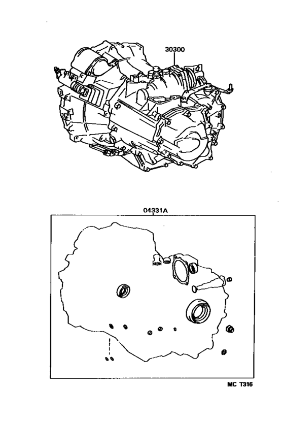 Transaxle Or Transmission Assy & Gasket Kit (Mtm)