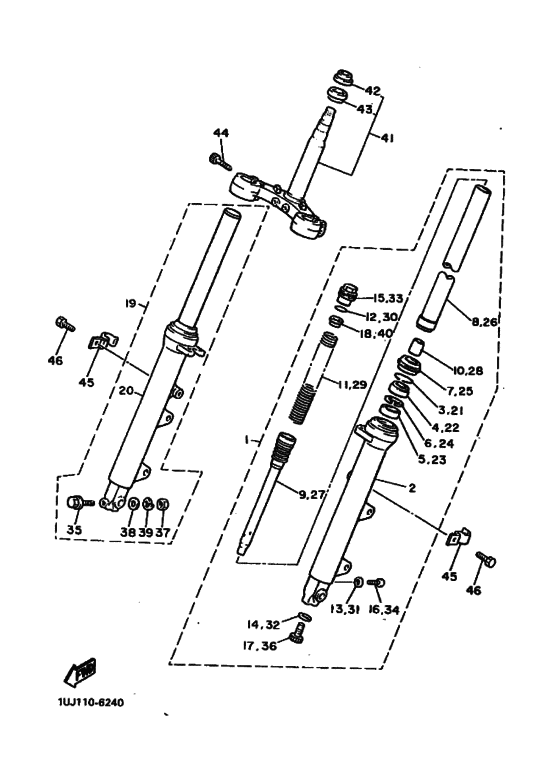 Front fork