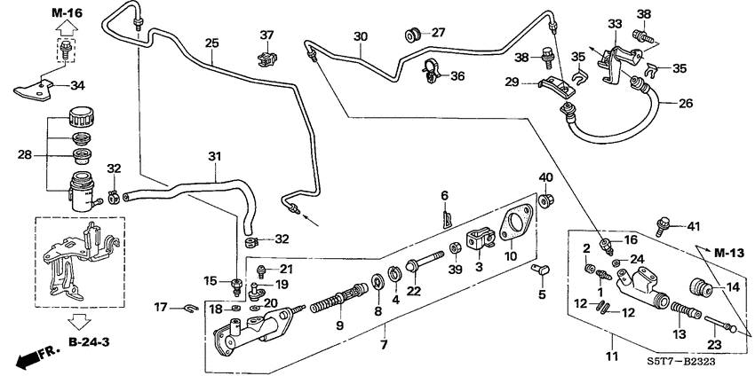 Clutch master cylinder