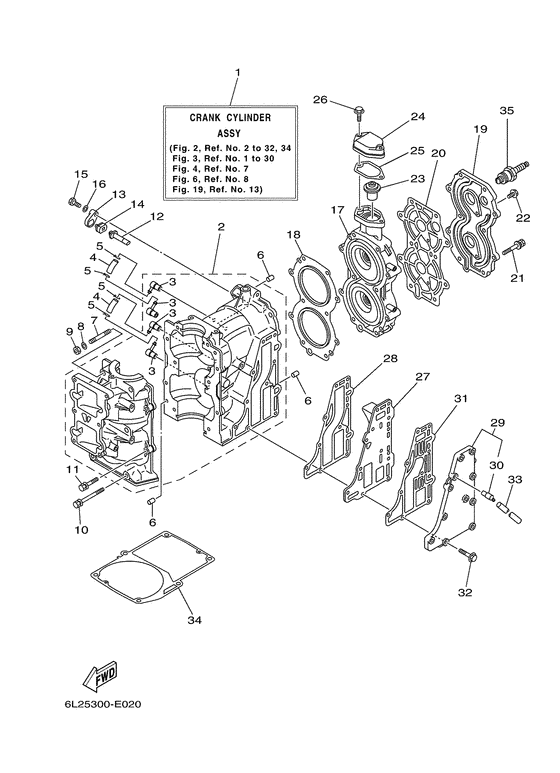 Cylinder & crankcase