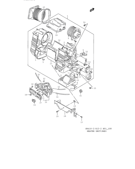 Heater unit