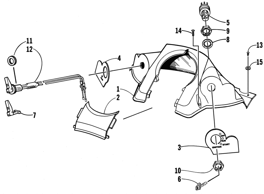 Console And Switch Assembly