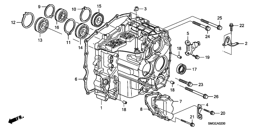 Transmission case