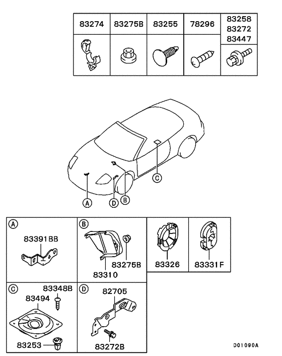 Wiring & attaching parts