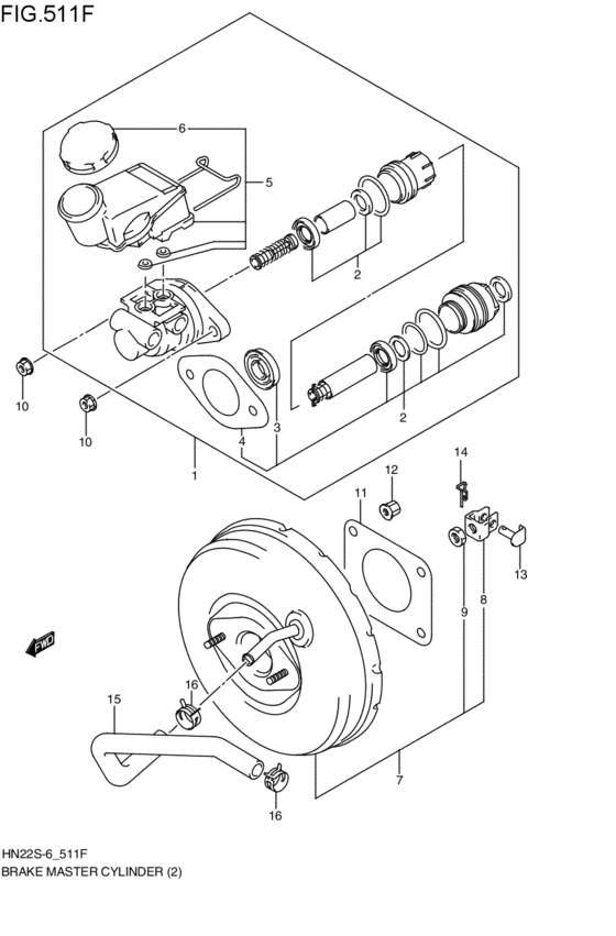 brakes master cylinder