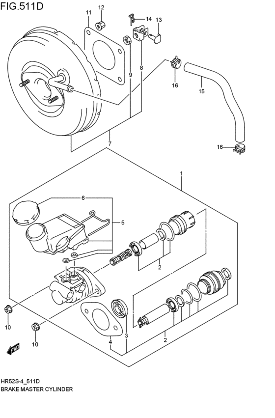 brakes master cylinder