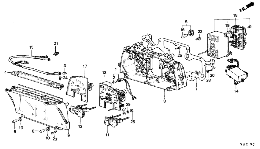 Speedometer component