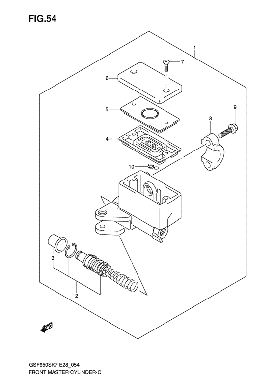 Front Master Cylinder