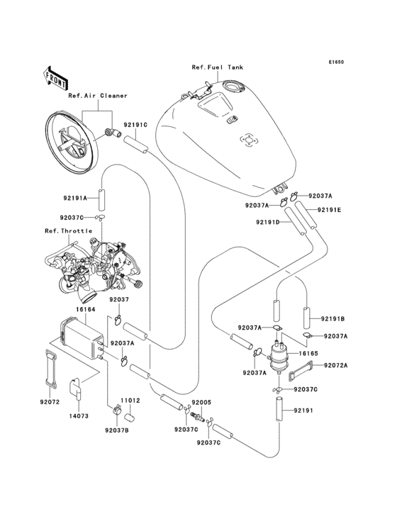 Fuel evaporative system