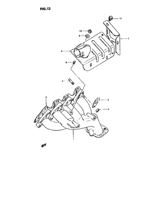 Collecteur d'echappement