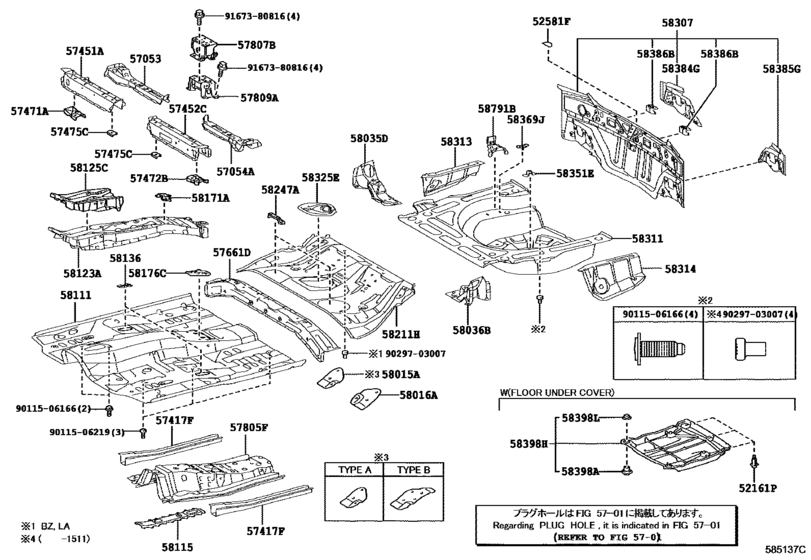 Floor Pan & Lower Back Panel
