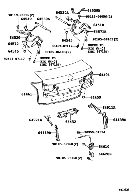 Luggage Compartment Door & Lock