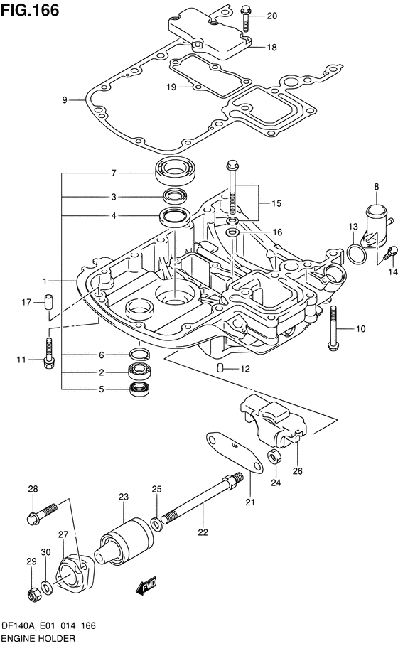 Engine holder