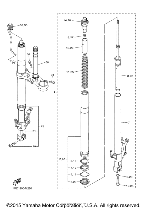 Front fork
