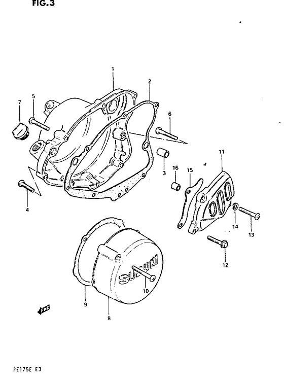 Crankcase cover