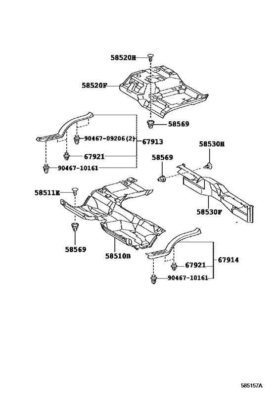 Floor Mat & Silencer Pad