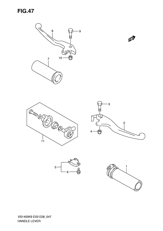 Handle lever
