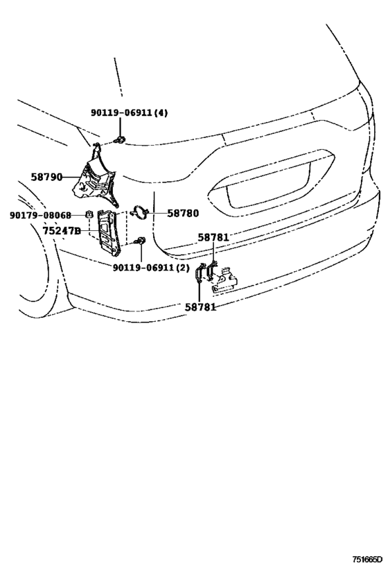 Tool Box & License Plate Bracket