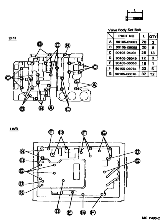 Valve Body & Oil Strainer (Atm)