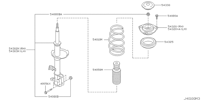 Front suspension