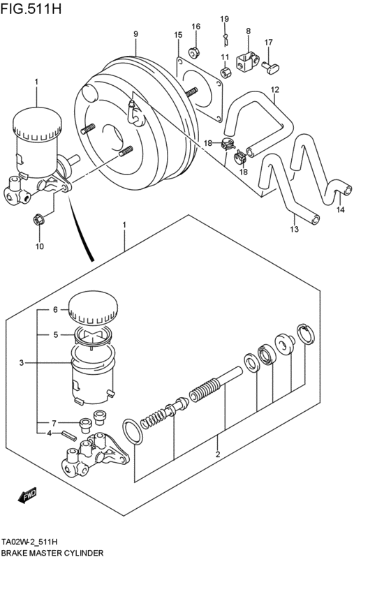 brakes master cylinder