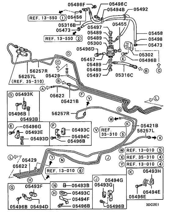 Fuel line & vapor gas control