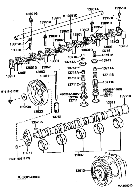Camshaft & Valve
